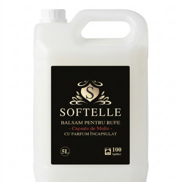 Balsam de rufe cu parfum incapsulat 5L, 100 spălări – Parfum intens și prospețime de durată