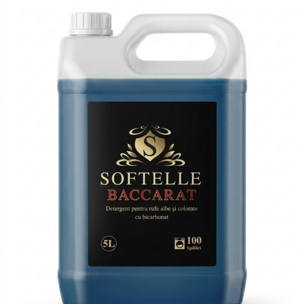 Detergent Baccarat pentru rufe albe și colorate 5L – 100 spălări, parfum intens și curățare eficientă