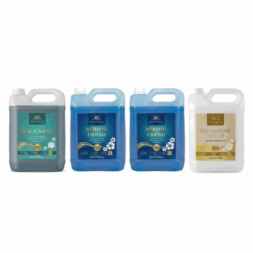 2 bidoane spring fresh, 1 baccarat 1 balsam