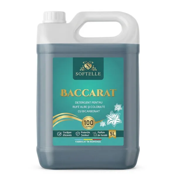 SOFTELLE POWER 1 – 5L Detergent Baccarat + 10 Lavete GRATIS + pahar gradat